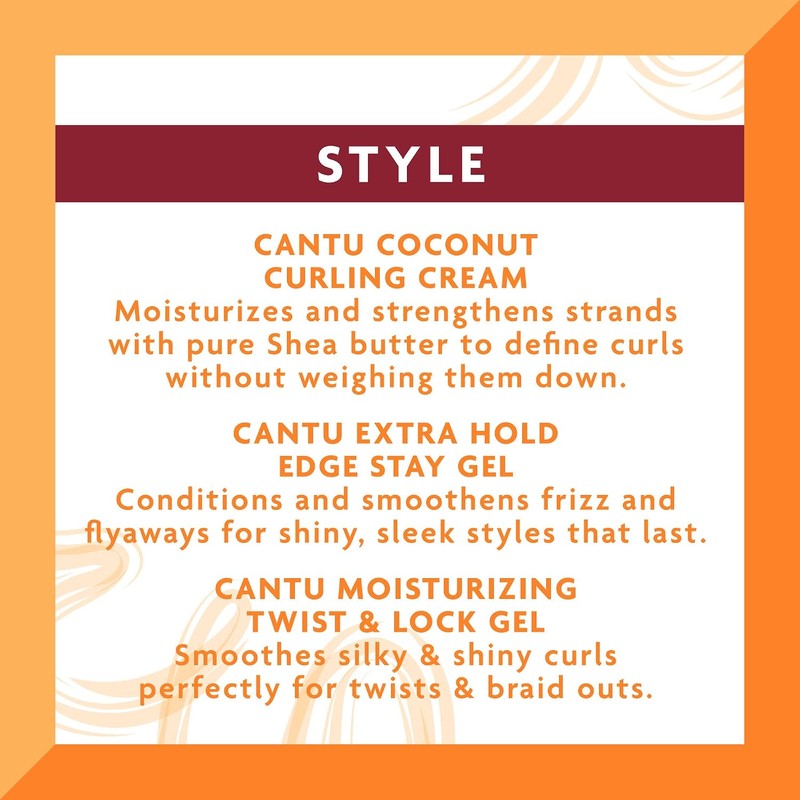 Cantu Coconut Twist Bundle, 3 Count