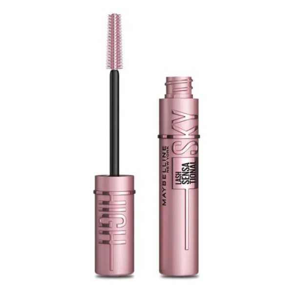 Maybelline Mascara de pestañas Sky High Lavable, 6ml, volumen 12H,
