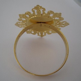 Tangpan 10pcs Gold-Light Napkin Ring Rhinestones Napkin Rings for Weddings Pearl Napkin Rings Shiny (Clear)