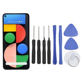 For Pixel 4A 5G GD1YQ G025I G025E G025H G6QU3 6.2" LCD Screen, AMOLED Screen Display Touch Digitizer Assembly with Repair Kit, FHD Digital Display