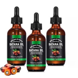 Vrpshe Vrpshe Batana Oil Multi-Use Beauty Trio: 2-in-1 Lash & Brow Growth Serum + Nourishing Hair Treatment Oil (60ml/2fl.oz) - Natural Eyelash Enhancer & Deep Conditioning Hair Care (3 Pack)