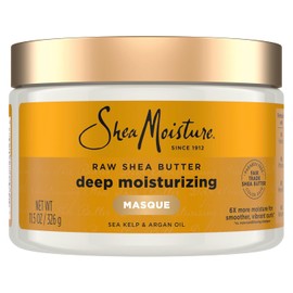 SheaMoisture Raw Shea Butter Deep Treatment Masque Hair Treatment, 12 Ounce