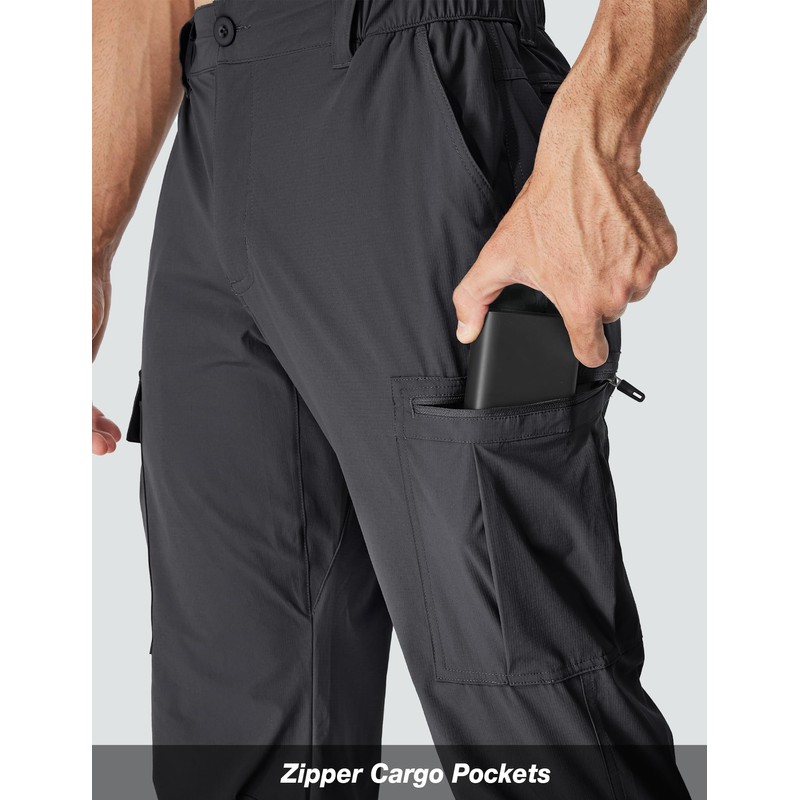 MOURCE Waterproof Hiking Pants Men Lightweight - Quick Dry Outdoor