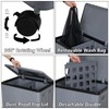 Morcte 120 L Double Collapsible Laundry Hamper with Lid and