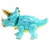 Large 3D Walking Dinosaur Foil Balloons, 36inch Triceratops Foil Balloons