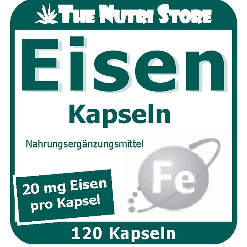 Iron 20 mg Capsules Pack of 120