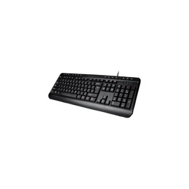 Adesso AKB-132UB - Multimedia Desktop 104-Key USB Keyboard for Windows One-Touch Controls,Black
