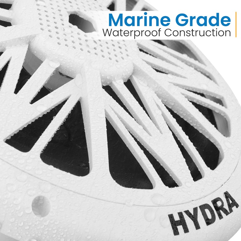 Pyle Marine Speakers, Waterproof, Weather Resistant, 8 Inch Dual, 10