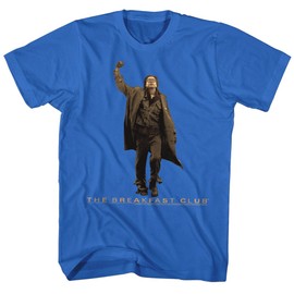 American Classics Breakfast Club 80's Teen Movie Judd Nelson Bender Fist Pump Green Adult T-Shirt