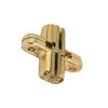 Hidden Hinge, 1pc Invisible Hinge 180 Degree Gold Zinc Alloy