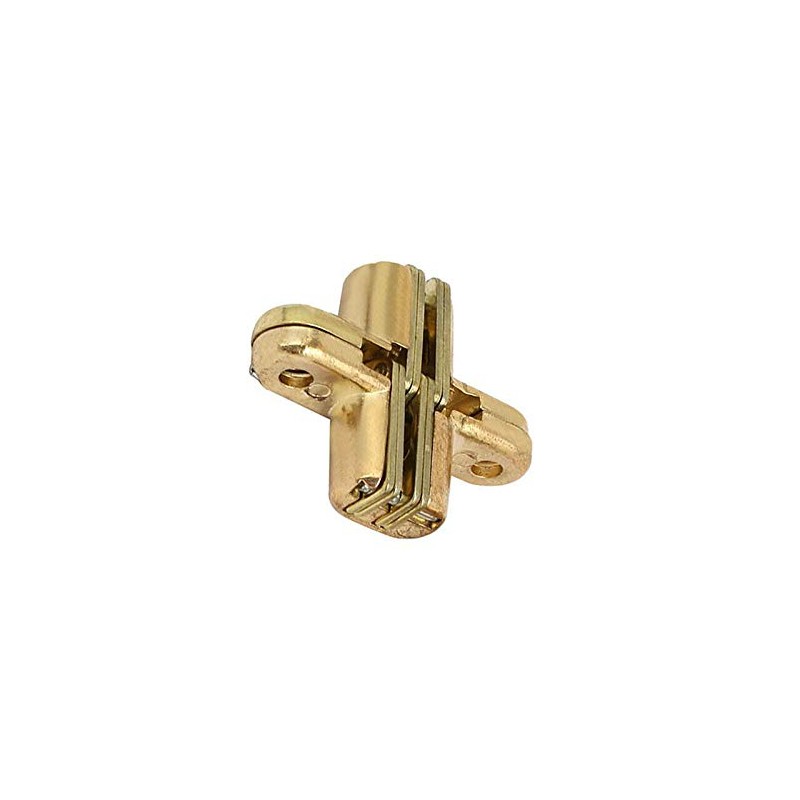 Hidden Hinge, 1pc Invisible Hinge 180 Degree Gold Zinc Alloy