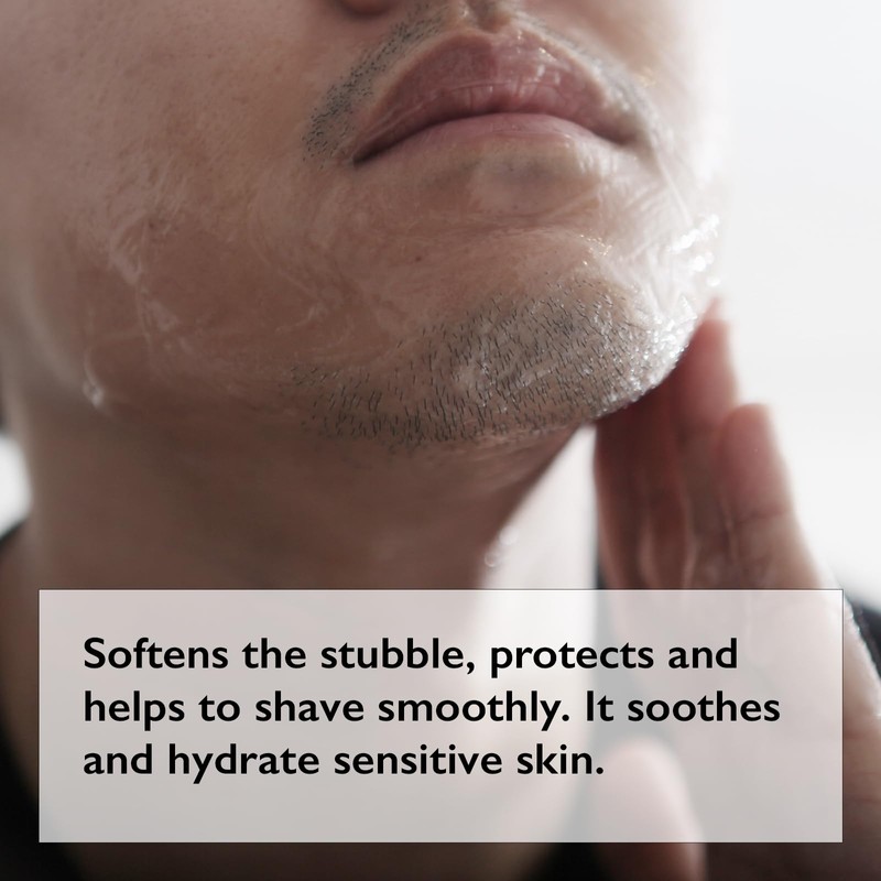 [Lazy Society]ツボクサ シカシェービングジェル - 艶やかなシェービングの秘密 - 250ml