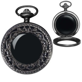 Kchss Scrying Mirror, Natural Obsidian Mirror for Divination, Meditation, Witchcraft, Witch Gifts for Women Secret Garden Black