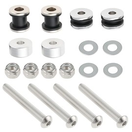 ECSiNG Motorcycle Docking Hardware Kit Compatible with Har-ley Softail 1984-2017
