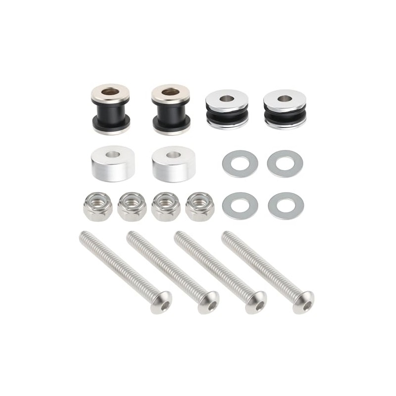 ECSiNG Motorcycle Docking Hardware Kit Compatible with Har-ley Softail 1984-2017