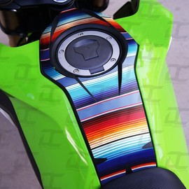 Decal Concepts Serape Pattern Gas Tank Cover Accent Decal Graphic Kit - for Honda Grom (2017-2020) (Serape Pattern)