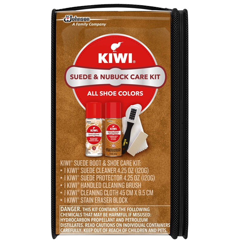 KIWI Suede and Nubuck Shoe Cleaner Kit | For Shoes,