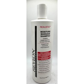 Revlon Realistic Moisture Massage Shampoo Deep Cleanses - 15.2 fl oz