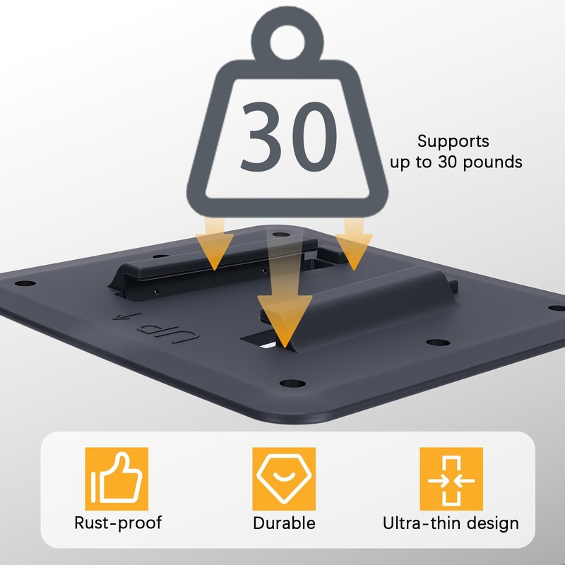 RV TV Mount for Camper, Anti-Rust Quick Release Wall Mount