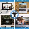 KICHOUSE Professional Notebook Camera 1080p Webcam USB Microphone Great for