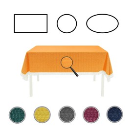 exklusiv-heimtextil garden table cloth with fringe, classic round, oval, square tablecloth