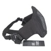 OneTigris Foldable Half Face Mask Mesh Mask for Airsoft Paintball
