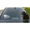 Distressed American Flag We The People Patriotic Vehicle Decal Sticker