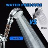 High Pressure Adjustable Rain Ionic Shower Head with 5FT. Hose