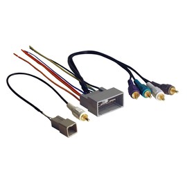 American International HWH81A 2008 Honda with RCA/SUB Input Wire Harness