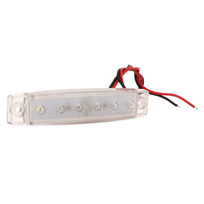 4PCS Side Marker Light PC LED Bright Light Waterproof Rust