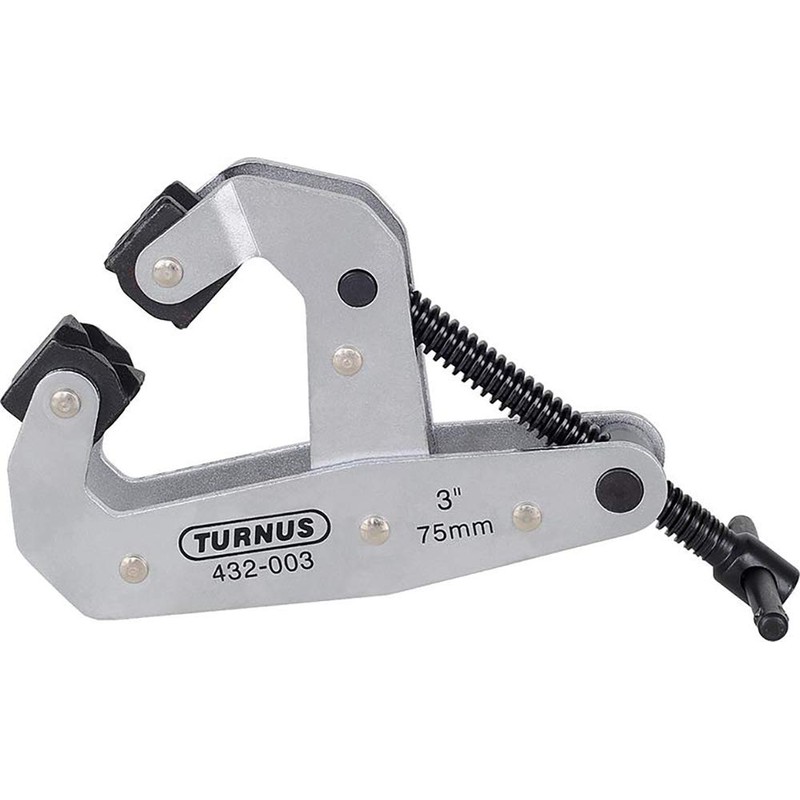 Turnus 432-003 Parallel Clamps, Silver, 0-150 mm