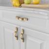 Amerdeco 10 Pack Champagne Bronze Cabinet Pulls 3 Inch(76mm) Hole