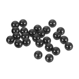 sourcing map 3mm Ceramic Bearing Balls, 25 Pcs Si3N4 Silicon Nitride Ball G10 Precision Balls for Aerospace Automotive Robotics, Black