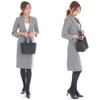 Aurora Formal Bag with Gusset, Made in Japan, Black Formal