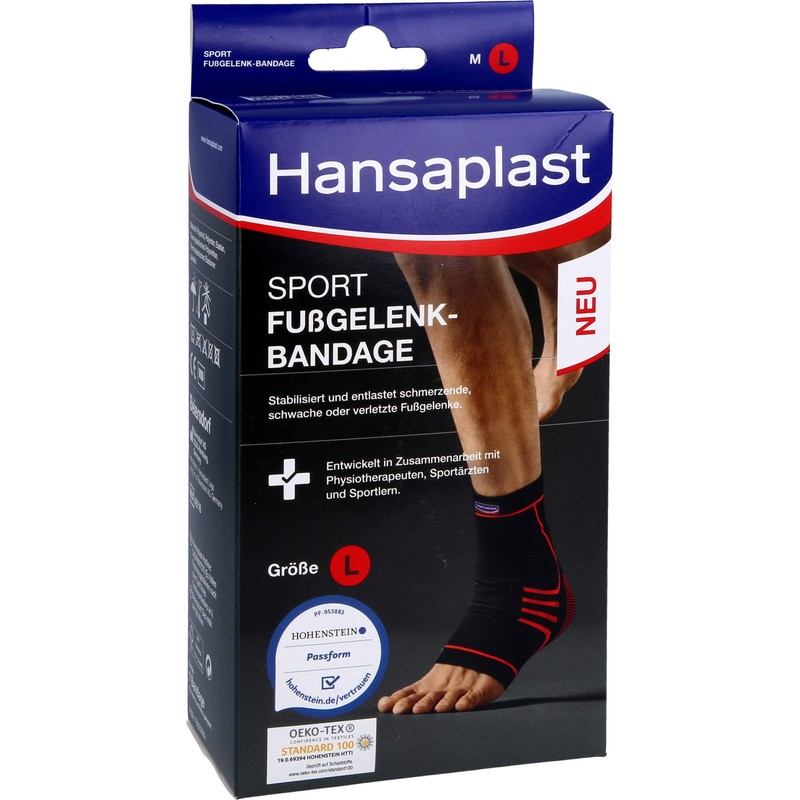 HANSAPLAST Sports Ankle Brace Size L Pack of 1