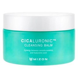 MIZON Bálsamo Desmaquillante Cicaluronic 80 ml - Limpiador Facial para skincare Coreano - Cleansing Balm con Centella Asiática y Ácido Hialurónico para Piel Sensible