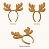 Plush Reindeer Antlers Headband Christmas Holiday Party Accessory