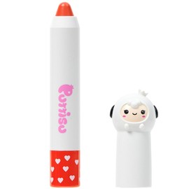 Poutishu Butter Lip Crayon 05 Coco Cherry, Strawberry Flavor, 2.5g, 1 Piece / 뿌띠슈 버터 립크레용 05 코코체리, 딸기향, 2.5g, 1개