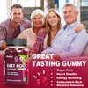 Careleaf Sugar-Free Beet Root Gummies, 500mg – Vegan, Non-GMO, Gelatin-Free,
