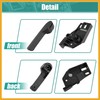 Partuto 1 Set Hood Latch Release Handle Bracket Assembly 1KD823633A