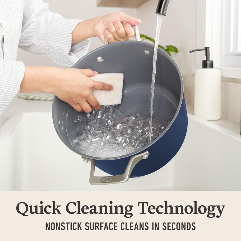 Calphalon® Premier Ceramic Nonstick 7-Qt. Dutch Oven with Lid, Midnight