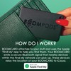 Boompods Boomcard - Schlüsselfinder Geldbörsen Finder - Smart Bluetooth Tracker