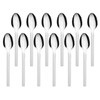 GRÄWE POESIE Dessert Spoons / Coffee Spoons 12 Pieces Stainless