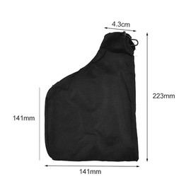 Dust Bag for Mitre Saws 255, Mitre Saw Dust Bag with Zip, Wire Stand, Sawdust Bag, Table Saw Dust Bag, Anti-Dust Cover Bag Replacement, 255 Model Mitre Saw Accessories