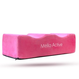 Mello Active BBL Pillow After Surgery – Doctor-Recommended, Firm & Lightweight Sitting Cushion for Post-Op Recovery – Portable Support for Home, Car & Office – Ultimate Comfort & Stability Pink
