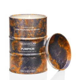 M&SENSE Pumpkin Scented Candles Natural Non Toxic, Aromatherapy Candle for Stress Relief Meditation Relaxing, Housewarming Gifts for Women Men, 11.3oz 70 Hour Long Burning