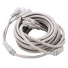 Socobeta RJ45+DC Ethernet CCTV Cable for IP Cameras NVR System