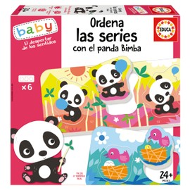 Educa 19713 Baby Educativos Sort the series with the Bimba Panda