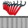 Socpuro 10Pcs Coilover Spanner Wrench Set, Universal Shock Spanner Hook