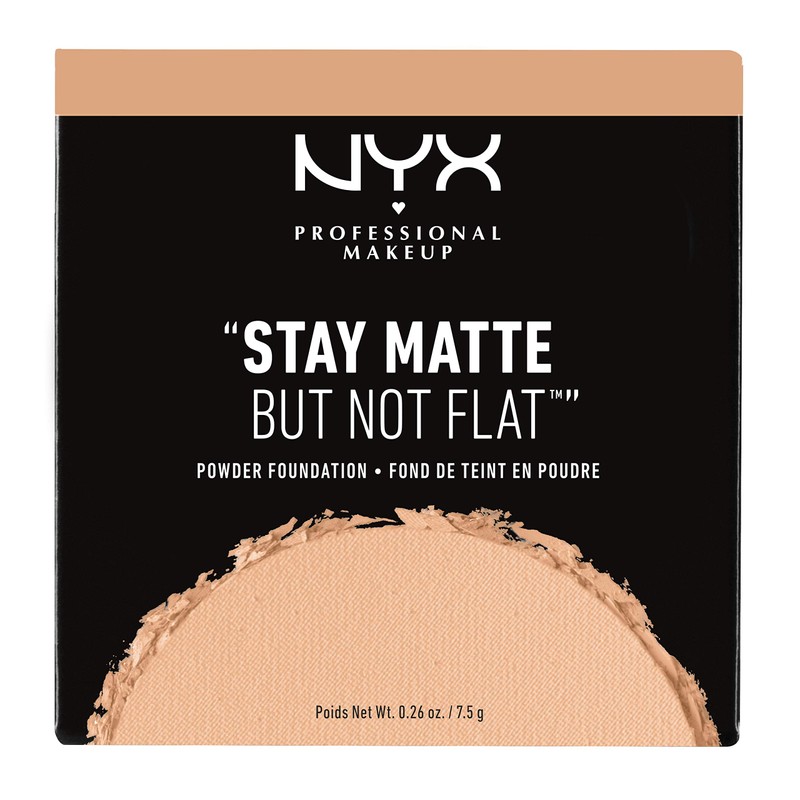 NYX PROFESSIONAL MAKEUP Stay Matte But Not Flat Powder Foundation,
